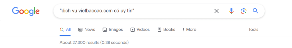 Nếu không sử dụng phần mềm kiểm tra đạo văn thì Google Search là cách giáo viên thường xuyên sử dụng